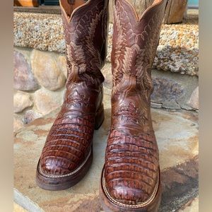 Lucchese Caiman Crepe Women’s Boots